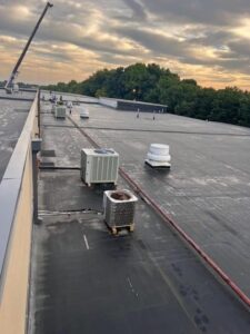 winston salem commercial roofing project