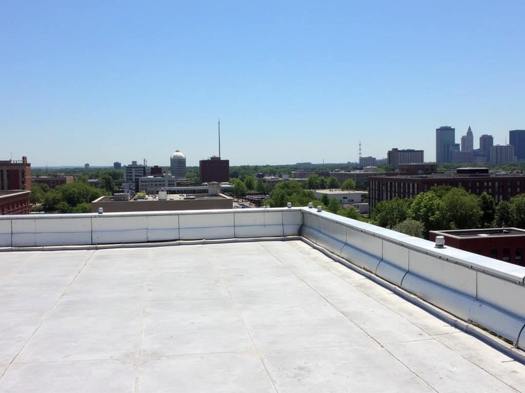 best material for flat roof