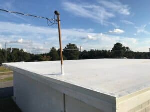 commercial flat roof installation north carolina