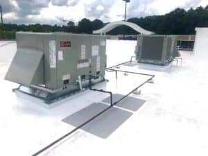 commercial roof construction