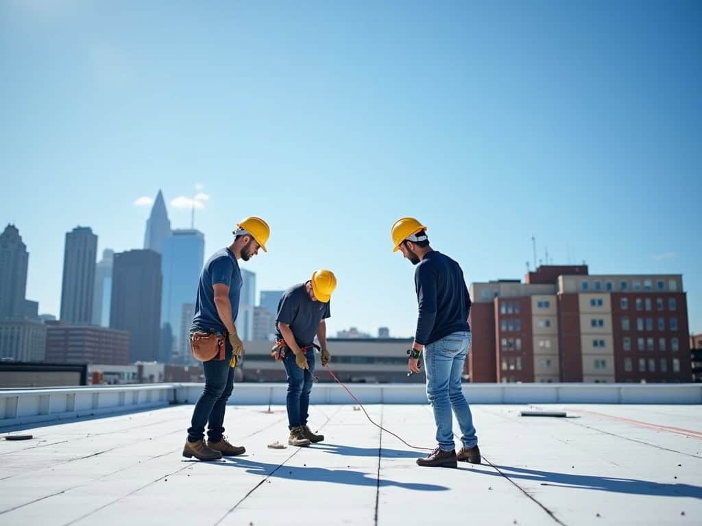 how do i repair a flat roof