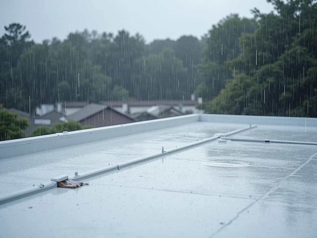 leaking commercial roof north carolina