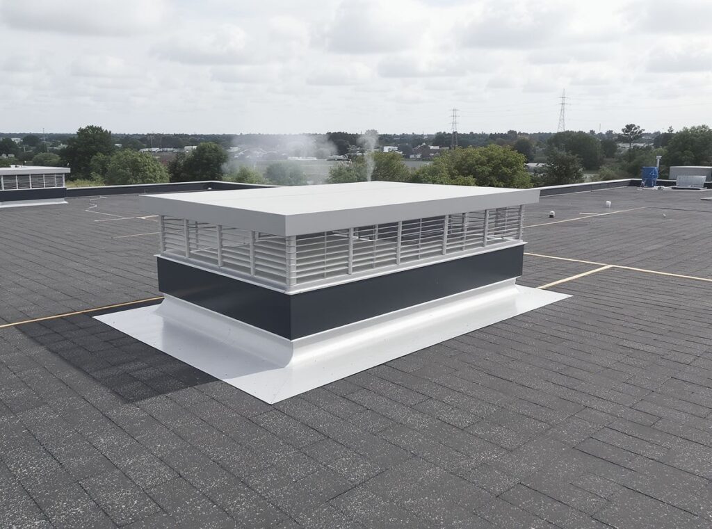 commercial flat roof ventilation