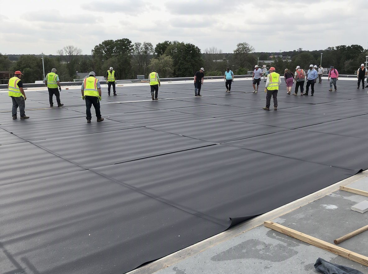 commercial roof felt